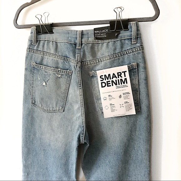 DL1961 Wallace High Waist Crop Flare Distress Jean - Picture 11 of 12